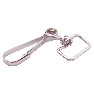 069 Nickel Lanyard Hook with Square Eye