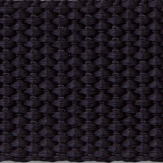 656 Black Heavyweight Woven Polypropylene Webbing