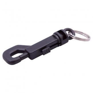 KYHKSQ Black Plastic Square Key Hook