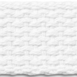 7L White Lightweight Cotton Webbing