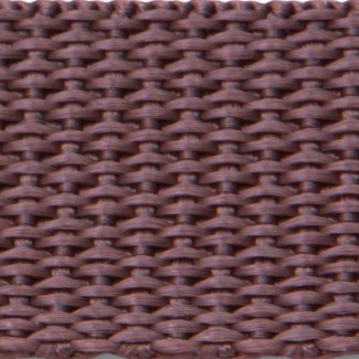 604 Brown Lightweight Woven Polypropylene Webbing