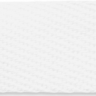 3695 White Twill Weave Cotton Tape Binding Webbing