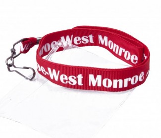 Printed Promotional Lanyard with ID Card Holder